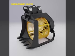 YISONG 360 องศาหมุนกรองถัง Excavator ถัง