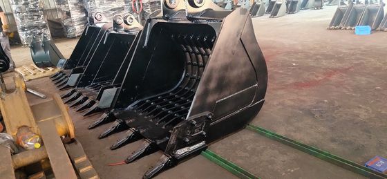 ซื้อ 11 ถึง 45 นิ้ว Clamshell Bucket สําหรับ Excavator งานหนัก HD หินเหมืองถัง online manufacture