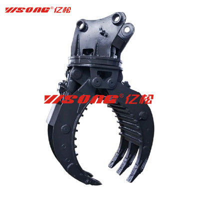 ซื้อ NM400 ทนทานการสวมเหล็ก ไฮดรอลิก จับสกร็อปโลหะ จับ 360 องศาหมุน online manufacture