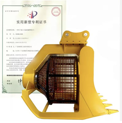 ซื้อ ประสิทธิภาพการสกรีนสูง Excavator Soil Screener OEM ODM online manufacture