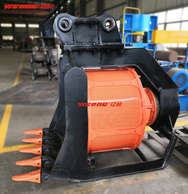 ซื้อ Excavator Rotary Screen Bucket Rotating Bucket Sieve Bucket สําหรับเครื่องขุด 7-10T เครื่องขุด online manufacture