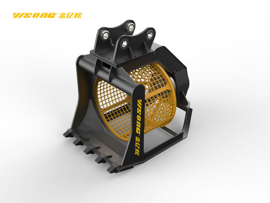 YISONG 360 องศาหมุนกรองถัง Excavator ถัง