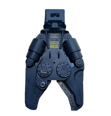 เครื่องตัดขยะแบบไฮดรอลิก ที่มีพลังงานสําหรับเครื่องขุด 12-14 ตัน ด้วยสี Hardox 450 ที่สามารถปรับแต่งได้
