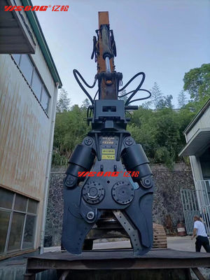 เครื่องบดและตัดผงที่ทนทานสําหรับสภาพแวดล้อมที่ยากลําบาก 3800kg