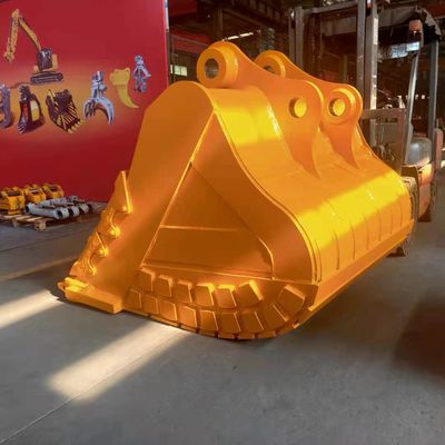 สีที่กําหนดเอง Excavator Standard Bucket Customized High Durable Excavator Bucket อุปกรณ์หนัก