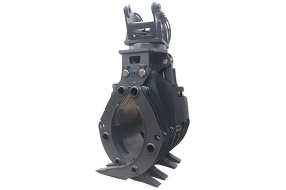 360 Rotating Hydraulic Steel Grab With 42CrMo สแตนเลสสแตนเลส