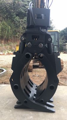 Excavator Rotating Hydraulic Steel Grab ซึ่งมีการรับรอง ISO9001 ที่ทนทาน